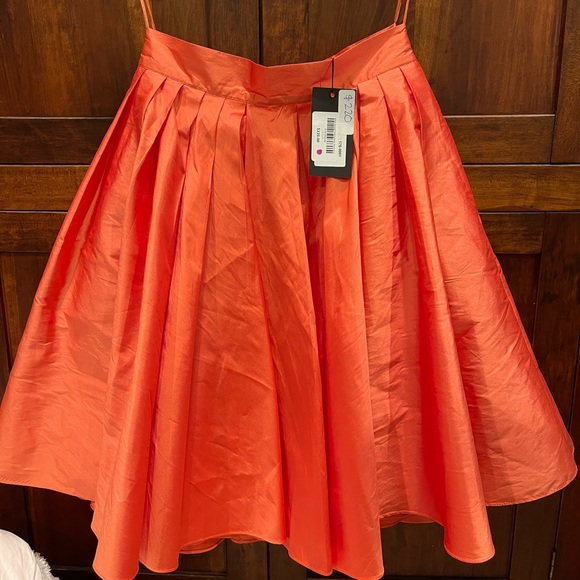 Emily Shalant taffeta party short skirt size 6 - Picture 10 of 11